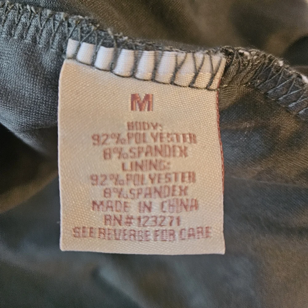 NWT J FOR JUSTIFY Contour Collection Olive Green Striped Maxi | SZ M - Picture 11 of 12
